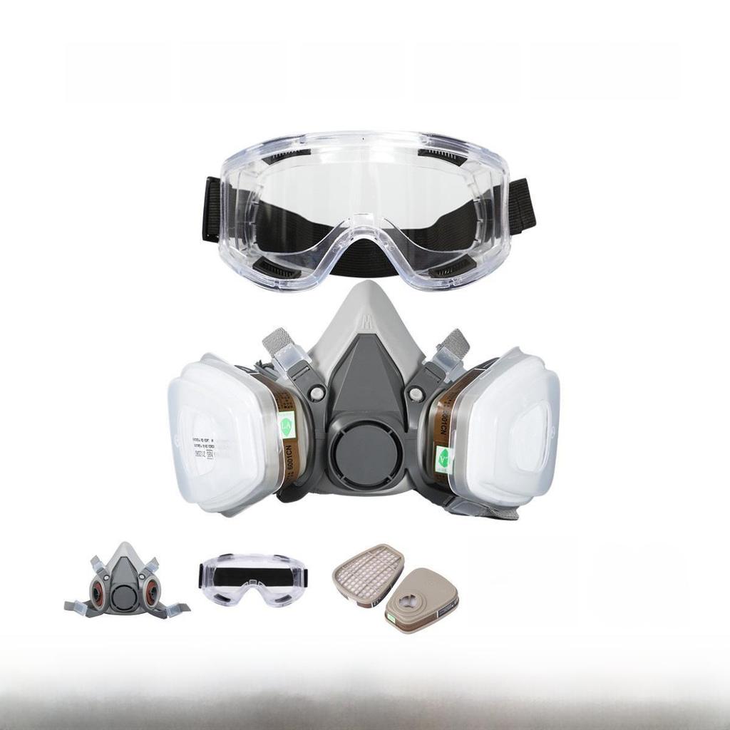 "6200 Protective Gas Mask for Spray Paint, Pesticides, Chemicals, and Formaldehyde"