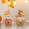 Festival Scarecrow Figurine With Soft Fabric Materials Seasonal Home Decoration for Kids Room Office Desk Accessories