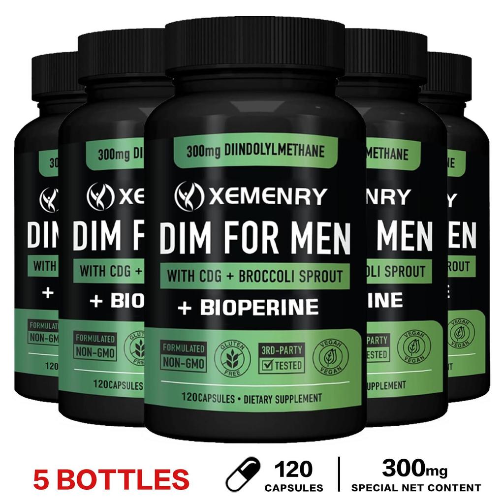XEMENRY - 300 mg DIM, CDG (calcium gluconate), broccoli sprouts and alkaloids - Energy