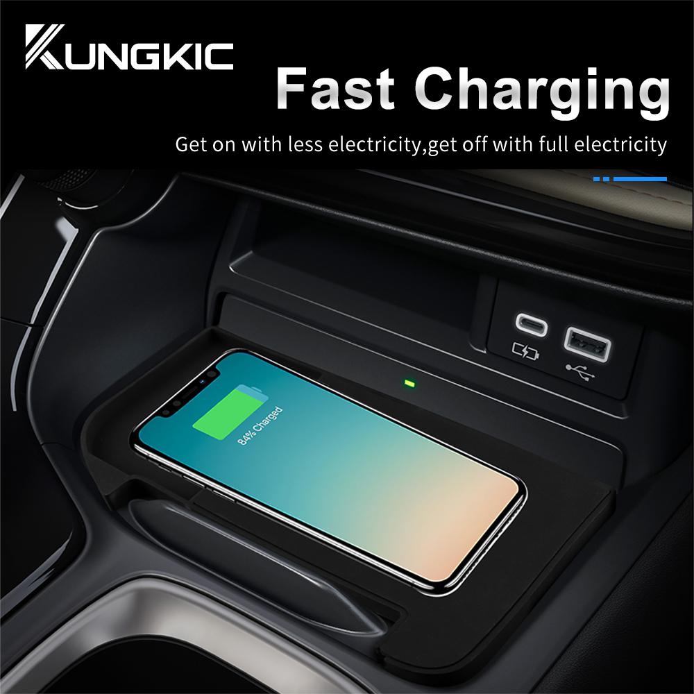 For Lexus NX 2022 2023 2024 2025 2026 350H NX350H LHD 15W Car Wireless Charger Mobile Phone Fast Charging Holder PVC Board