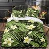 Tropical Plant Leaves Luxury Cozy Comfortable Duvet Quilt Cover Pillowcase Bedding Set Children Bedroom Decoration Home Textile