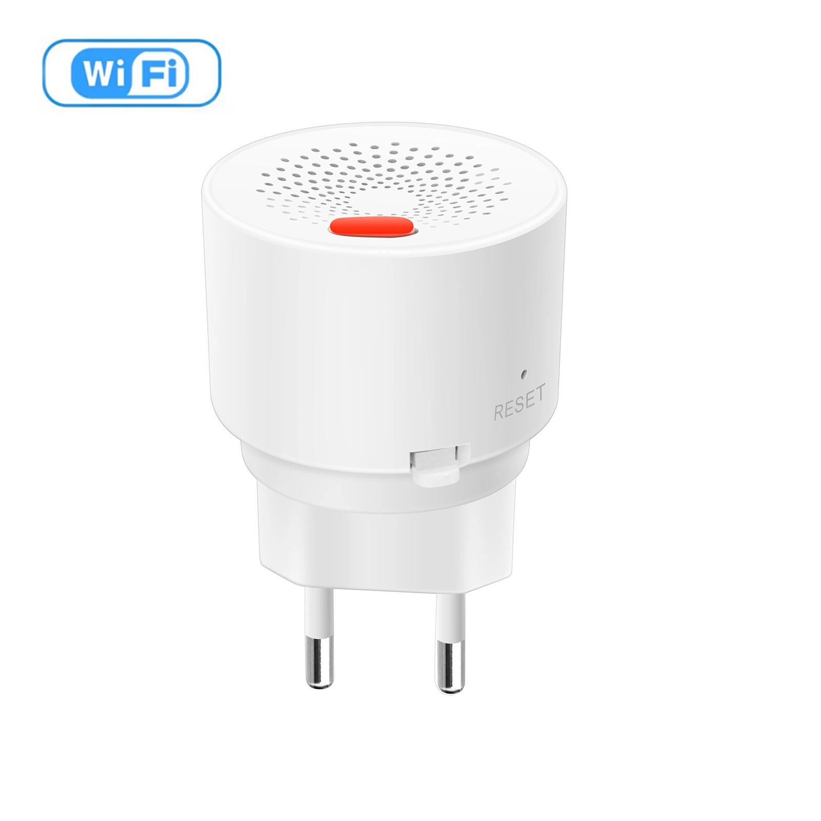 Tuya Wifi Zigbee Умный датчик природного газа Горючий Бытовой Умный детектор утечки сжиженного нефтяного газа Пожарная безопасность Alexa Google