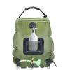 20L Shower Pouch Camping Shower Solar Heating Water Pouch Folding Water Canister Camping Bucket Bottle Pouch Camping Supplies