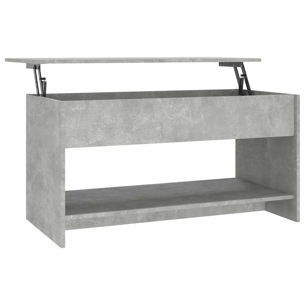 Vidaxl Couchtisch, Beton Grau, 102X50X52,5 Cm
