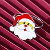 Table Decoration Merry Xmas Kitchen & Bar Napkin Ring Christmas Supplies Santa Claus Mouth Ring