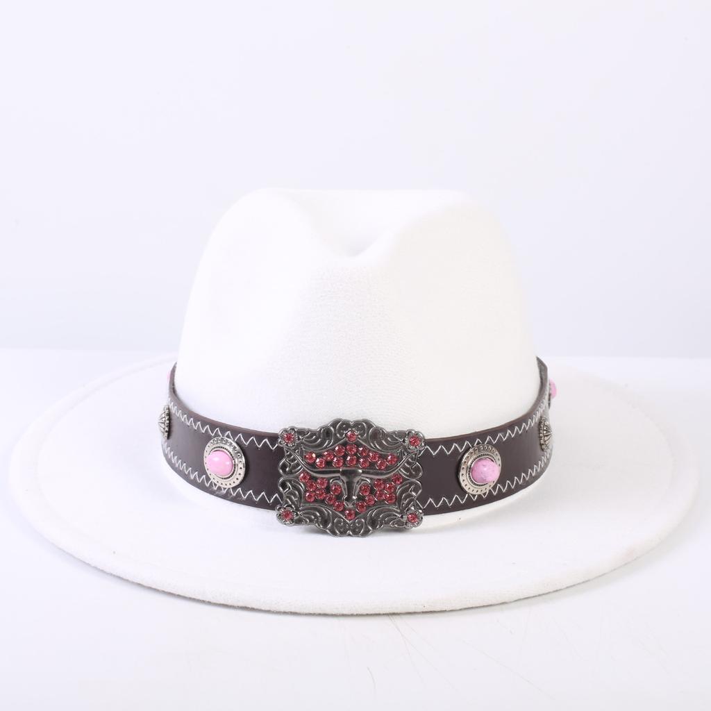 Popular European and American Classic Simple Flat-brimmed Top Hat Men's and Women's Fashionable and Elegant Versatile Jazz Hat Top Hat