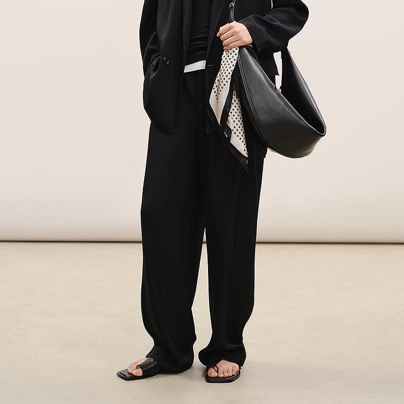 LESS 2026 Summer Loose Straight-Leg Casual Trousers