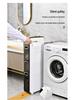 Multi-purpose Movable Bathroom Storage Rack with No Installation Required