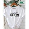 European Sizes PROBLEM Letter Home, Leisure, Fashion, Versatile, Commuting, Sports, Versatile And Comfortable Sports T-shirt