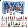 2025 Christmas Gnome Advent Calendar 24 Day Countdown to Christmas Ornament with Collectible Dwarf Dolls for Boys Girls And Adults