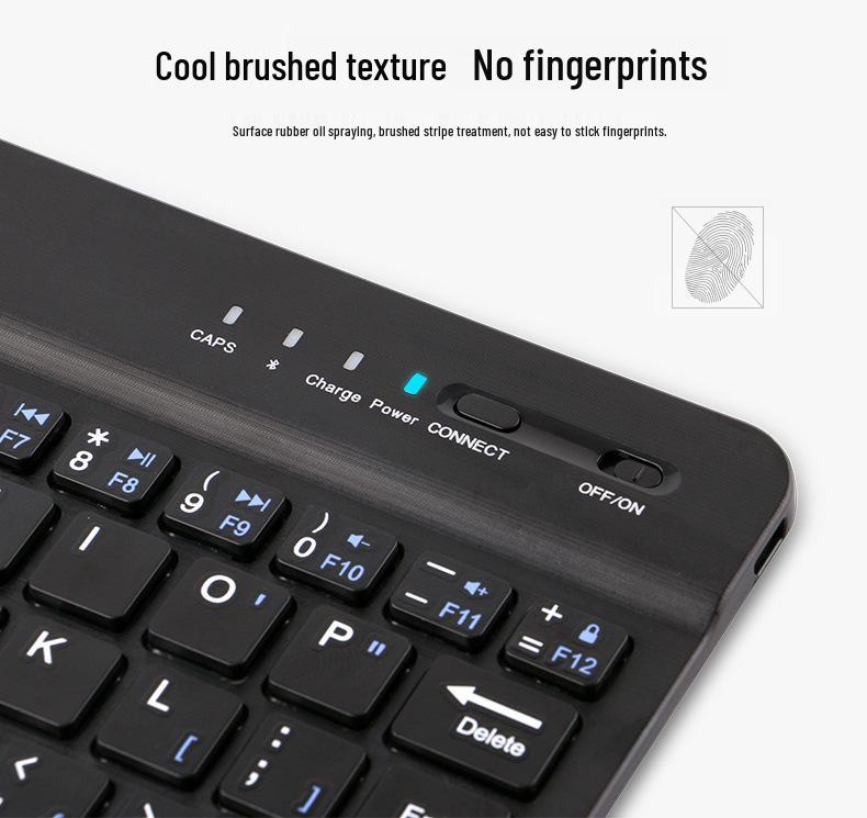 8" Ultra-Thin Wireless Bluetooth Keyboard for Windows, Android Tablets & Phones