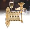 Antique Bronze Finish Metal Candlestick Holder Iron Wall Mounted Candle Holder  Ambient Lighting