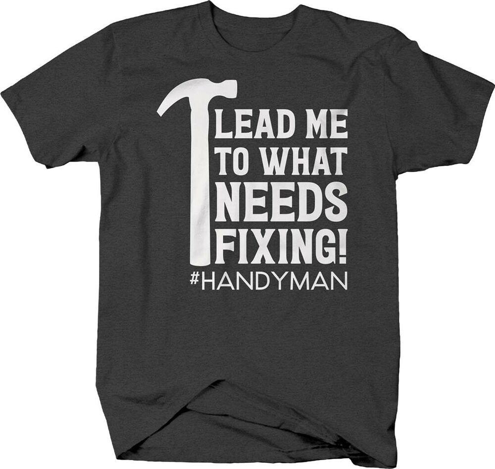

Приведи меня к тому, что нужно исправить хэштег Handyman Funny Job Unisex Футболка S