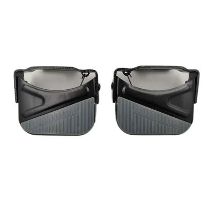 2 Pieces Bike Footrest Pedals Wear-Resistant Useful Cycling Accessory Heavy Duty High Intensity Foot Peg Rest Adults Child