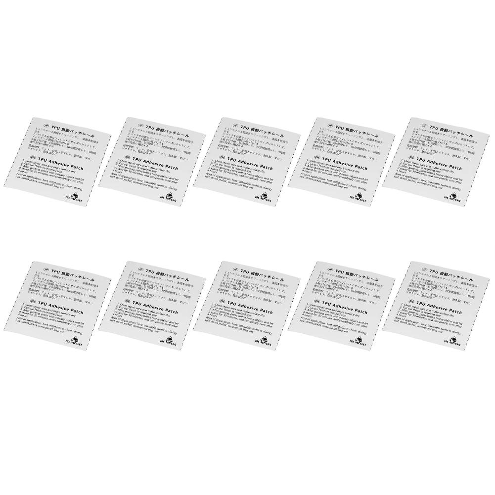 Transparent TPU Self Adhesive Universal Camping Portable Waterproof Patch Awnings Tent Repair Tape Water Toys Outdoor