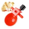 10/15 Sets Chicken Water Bowl Hens Quail Birds Drinking Bowls Water for Chicken Coop Chick Nipple Drinkers Poultry Farm Animal