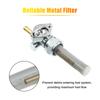 uxcell 1 Set Motorcycle Gas Fuel Petocock Valve Switch for Harley Compatible with Davidson