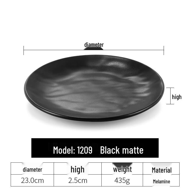 

A5 Melamine Round Dinner Plate