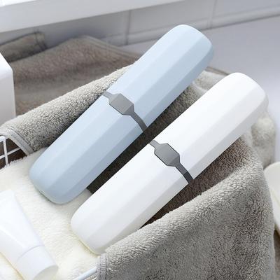 Přenosný cestovní držák na zubní kartáček, box, venkovní, kempovací, úložný box na zubní kartáček