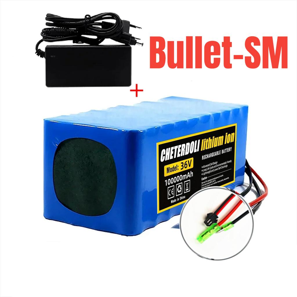 10S4P 36V 100000mAh Electric Scooter Lithium Battery 18650 Battery Pack 36V 100Ah Electric Scooter Electric Scooter Battery 36v