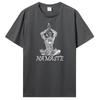NAMASTE Yoga Frauen Print T Shirt Unisex Kurzarm Baumwolle lose T-Shirt Sommer T-Shirt Tops Harajuku Streetwear