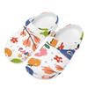 Casual Printed EVA Pool Clogs Unisex Lightweight Comfortable Slip On Beach Shoes Pool Area Bathroom Home Beach Sandals Beach Wear