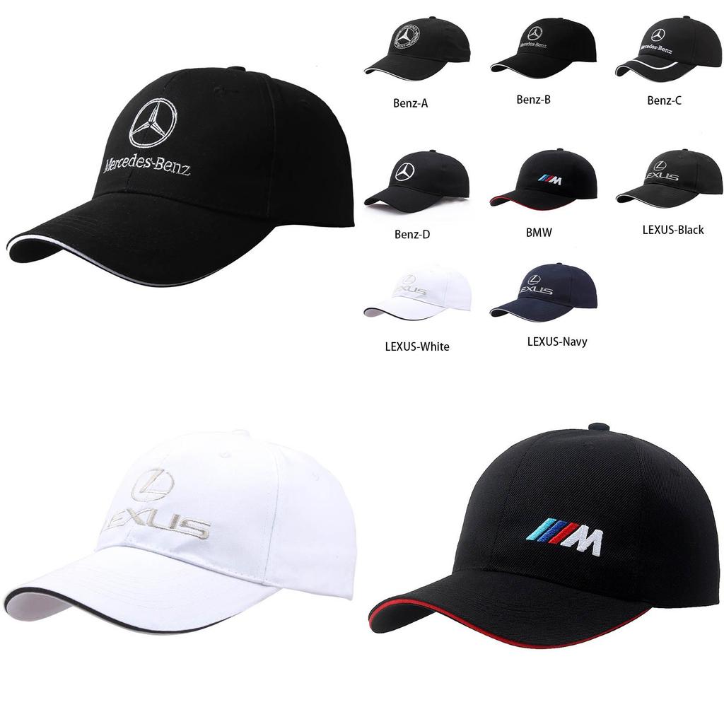 Baseball Car Logo Cap Hat For Mercedes Benz Lexus Fashion Unisex Hat