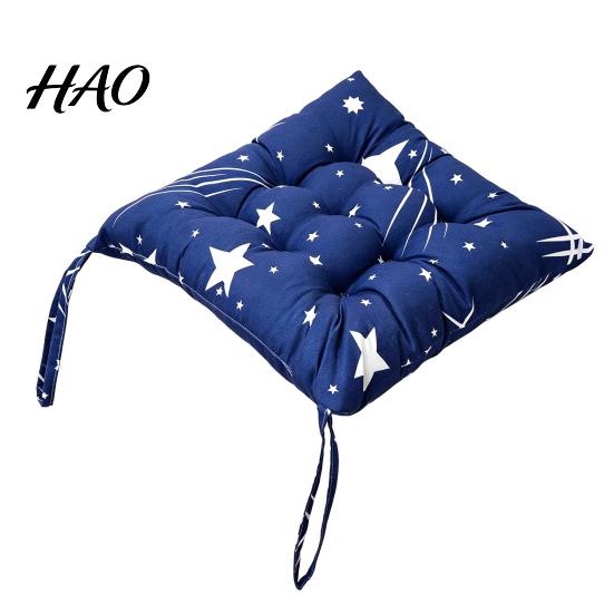 Comfortable Cushion for Tatami Mats Square Chair with Ties, Ultra Soft Seat Pad, Animal Flower Pads Kitchen Chairs Pattern, 15.75" X Dining
