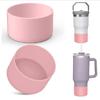 1PCS Silicone Cup Protective Sleeve Cushion For Stanley Quencher Adventure 40oz Tumbler with Handle & Stanley IceFlow 20oz 30oz