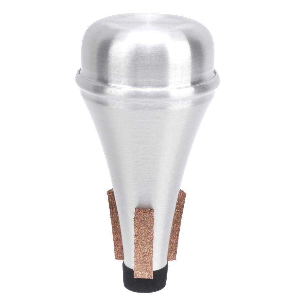 Příslušenství pro cvičné hudební nástroje s rovnou trumpetou, stříbrnou hliníkovou slitinou