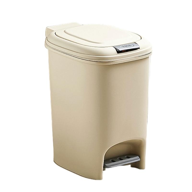 

Мусорный контейнер с двойным отверстием и педальным прессом объемом 8 л, 10 л, 15 л для эффективной утилизации и переработки мусора 8L