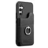 For Samsung Galaxy S24 FE Case with Card Holder Kickstand Leather + TPU + PC Phone Cover