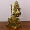 Feng Shui Copper Attract Wealth Fudomyo Dzong Buddha Statue Home Living Sculptures