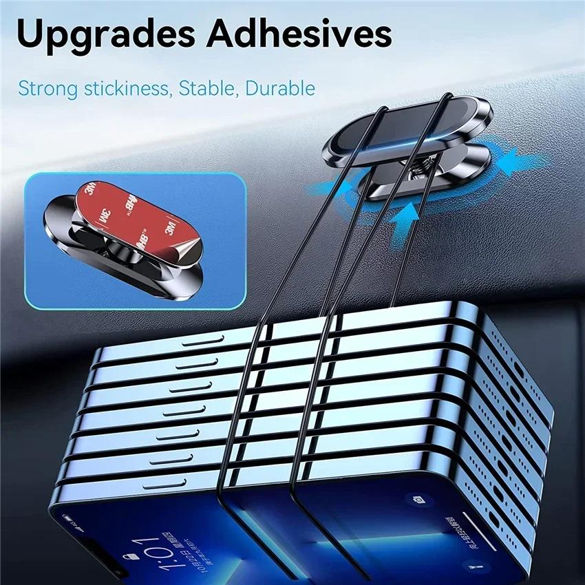 Neue magnetische Autohalterung für iPhone 15 14 13 12 11 Samsung Redmi Handy-Halter Ständer Magnethalterung Halterung im Auto