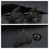 Off Road Motorcycle Brooch Cufflinks Dual-use Personalized Design Adventurer Style Enthusiast Accessories