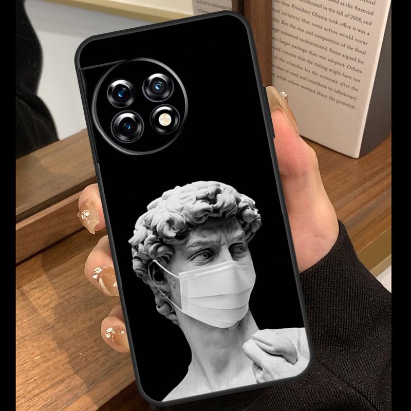 Greek Aesthetics Plaster statue art Case For OnePlus Nord 5 CE 2 3 4 Lite N20 N30 OnePlus 15 R 13R 12R 10T 13T 10 11 12 13 Cover