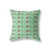 Navidad Funda de Almohada de Poliéster Estampada Simple Decoración del Hogar Funda de Cojín Dormitorio Sala de Estar Sofá Coche