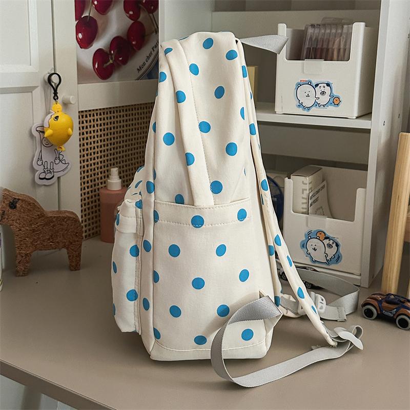 Pendler Rucksack Damen Punkt Rucksack Schüler Schultasche