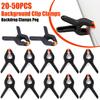 Backdrop Stand Clips Photography Spring Clips Multi-function Background Clip Clamps for Advertising Display