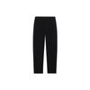 Li-Ning Fashion Series Solid Color Print Letter Straight Sweatpants Men Bottoms Black AKLSG47-3