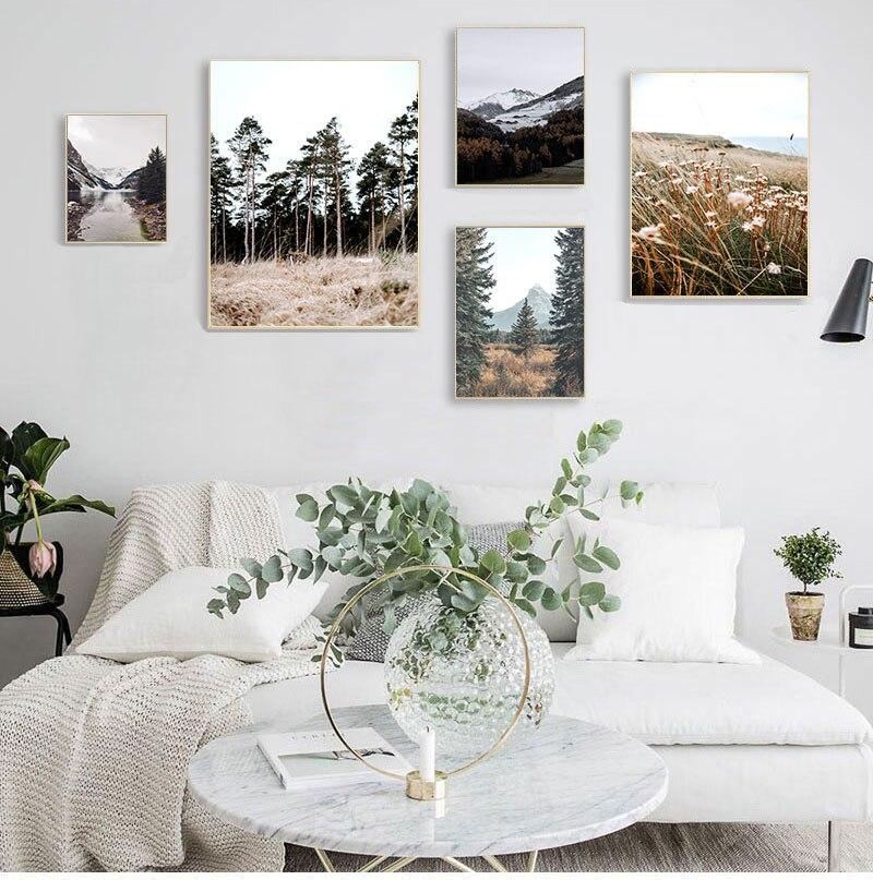 Buy Wall Art Picture Canvas Painting Autumn Forest Nature Landscape