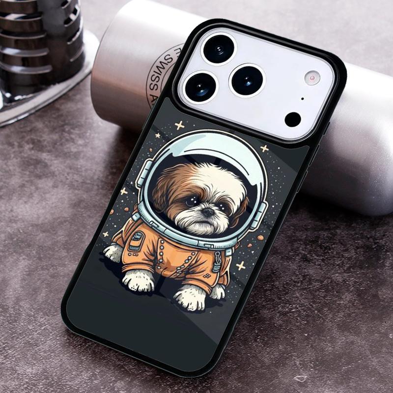 

Cartoon Shih Tzu Dog Phone Case For iPhone 17 16 15 14 13 12 11 Pro Max Plus 17Air Soft Silicone Cover iPhone 14 Plus