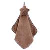 Absorbent Towel Coral Fleece Towel Thick Hand Towel