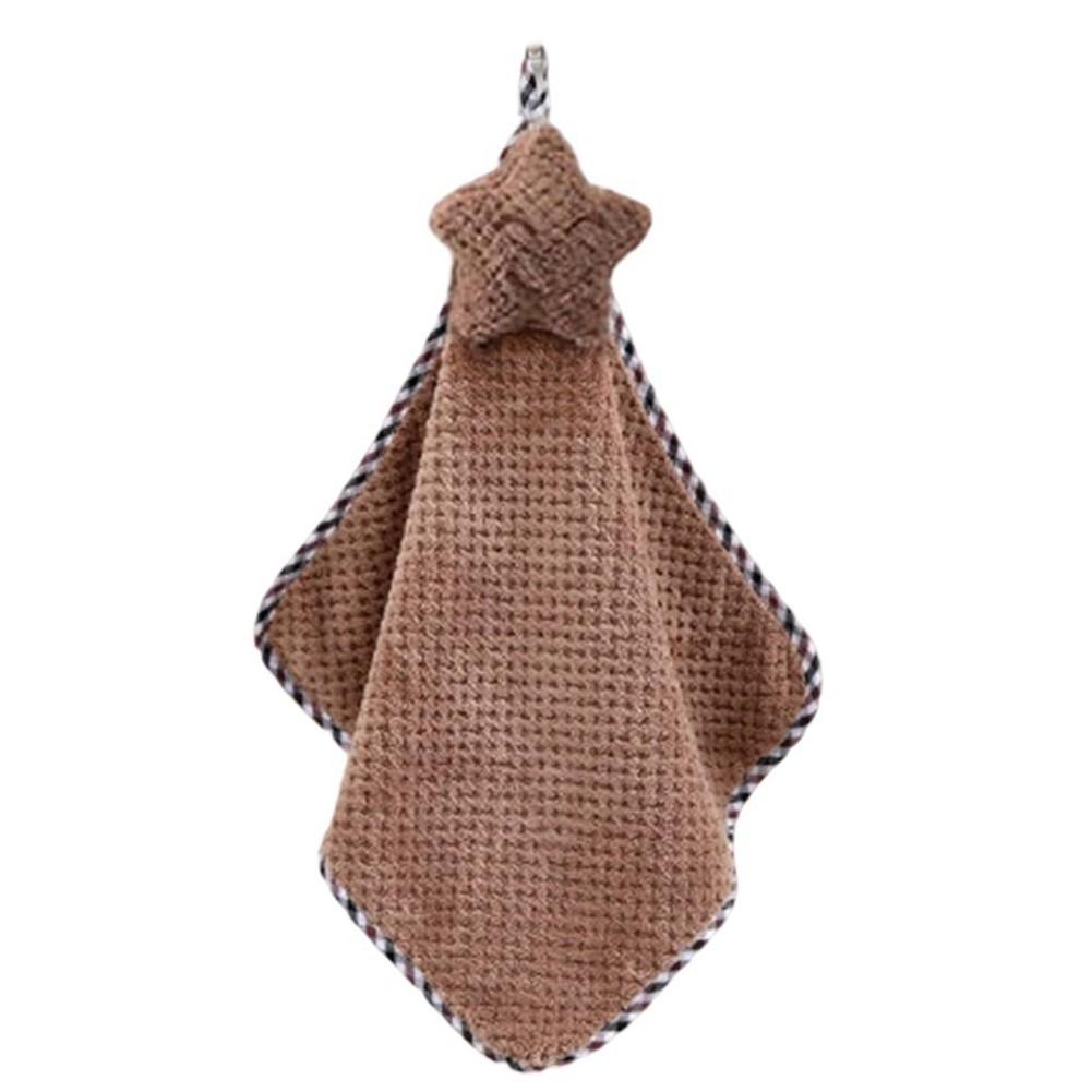 Absorbent Towel Coral Fleece Towel Thick Hand Towel
