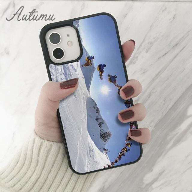 Snow Or Die Ski Snowboard Handyhülle für iPhone 11 12 13 14 Pro Max mini XR XS SE 2020 6S 7 8 Plus Samsung Galaxy S21 S22 Cover