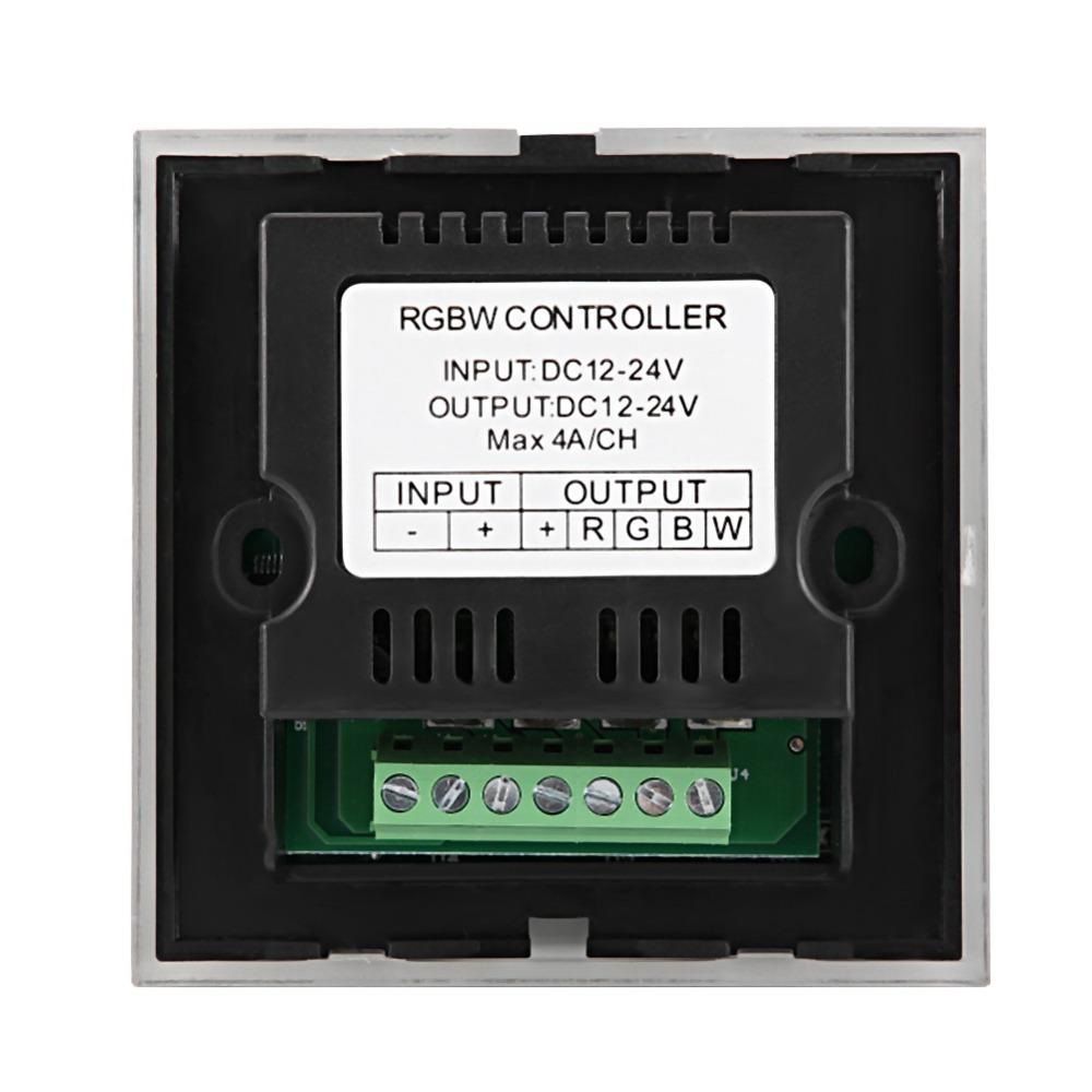 Capacitive Touch LED Touch Panel Controller Touch Panel Dimmer  Wall Mounted Installation
