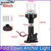 1pc Navigation Light 360 Degree White LED Fold Down Stern Lights Anchor Lights for Pontoons / Fishing Boats 6Inch 9 Inch 12 Inch