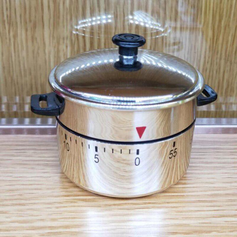 Round 60 Minute Mechanical Kitchen Cook Cooking Timer Food Preparation Baking Round 60 Minute Mechanical Kitchen Cook Cooking Timer Food Preparation Baking