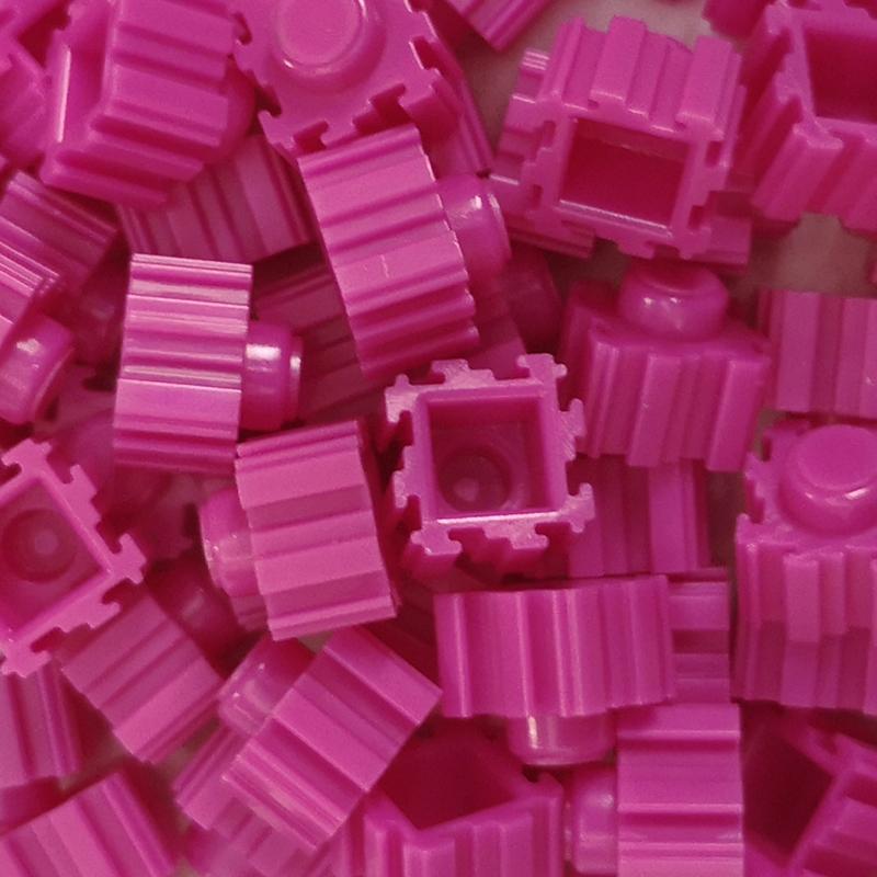 1000pcs 8*8mm Pixel Art Puzzle Micro Diamond Building Blocks 40colors DIY 3D Small Brick For Children's Toy Educational Kids