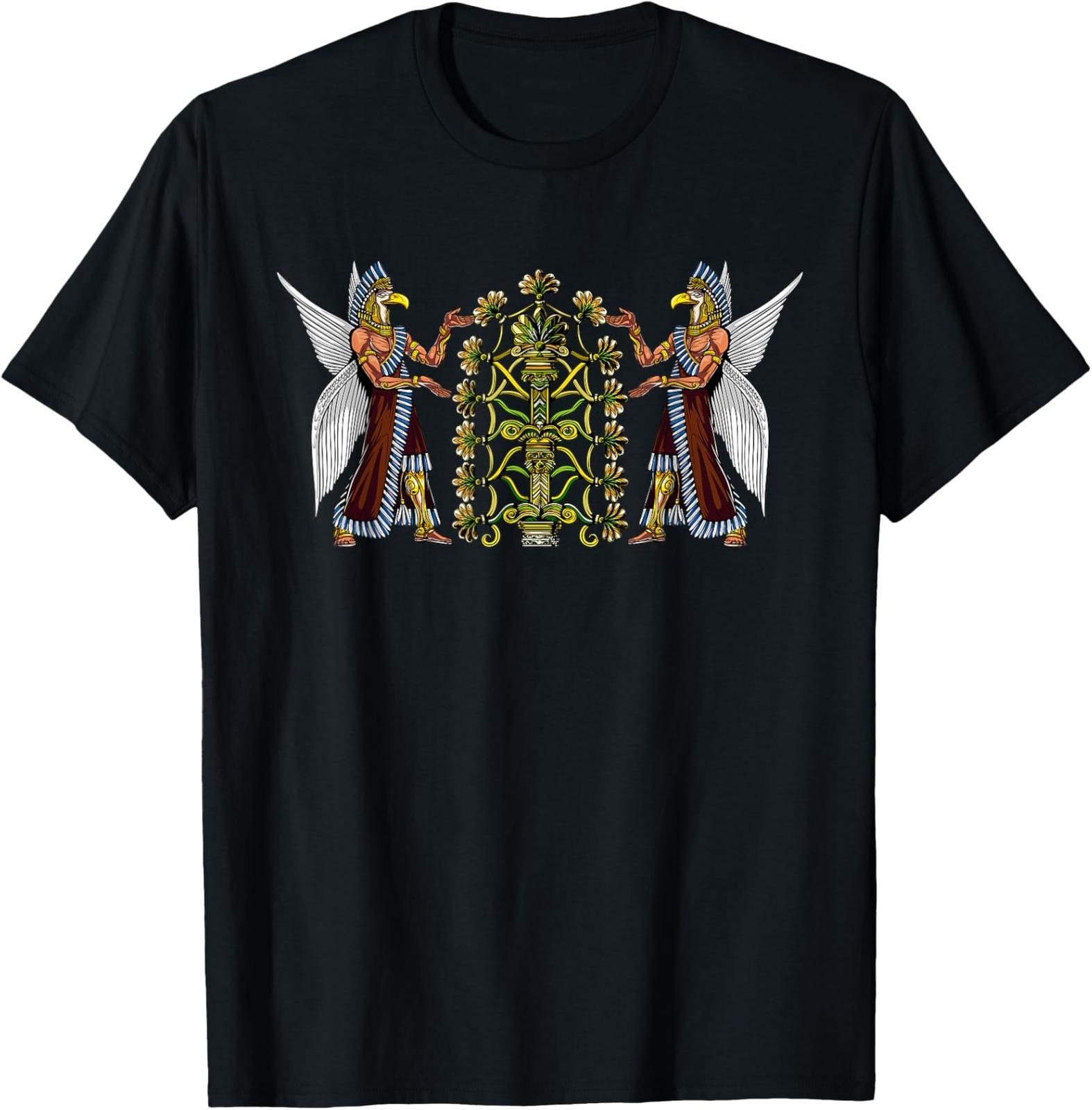 NEW LIMITED Alien Anunnaki Gods Ancient Sumerian Tree Of Life T-Shirt S